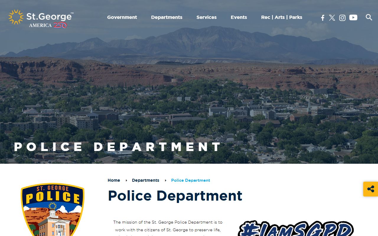St. George Police Department bench warrants