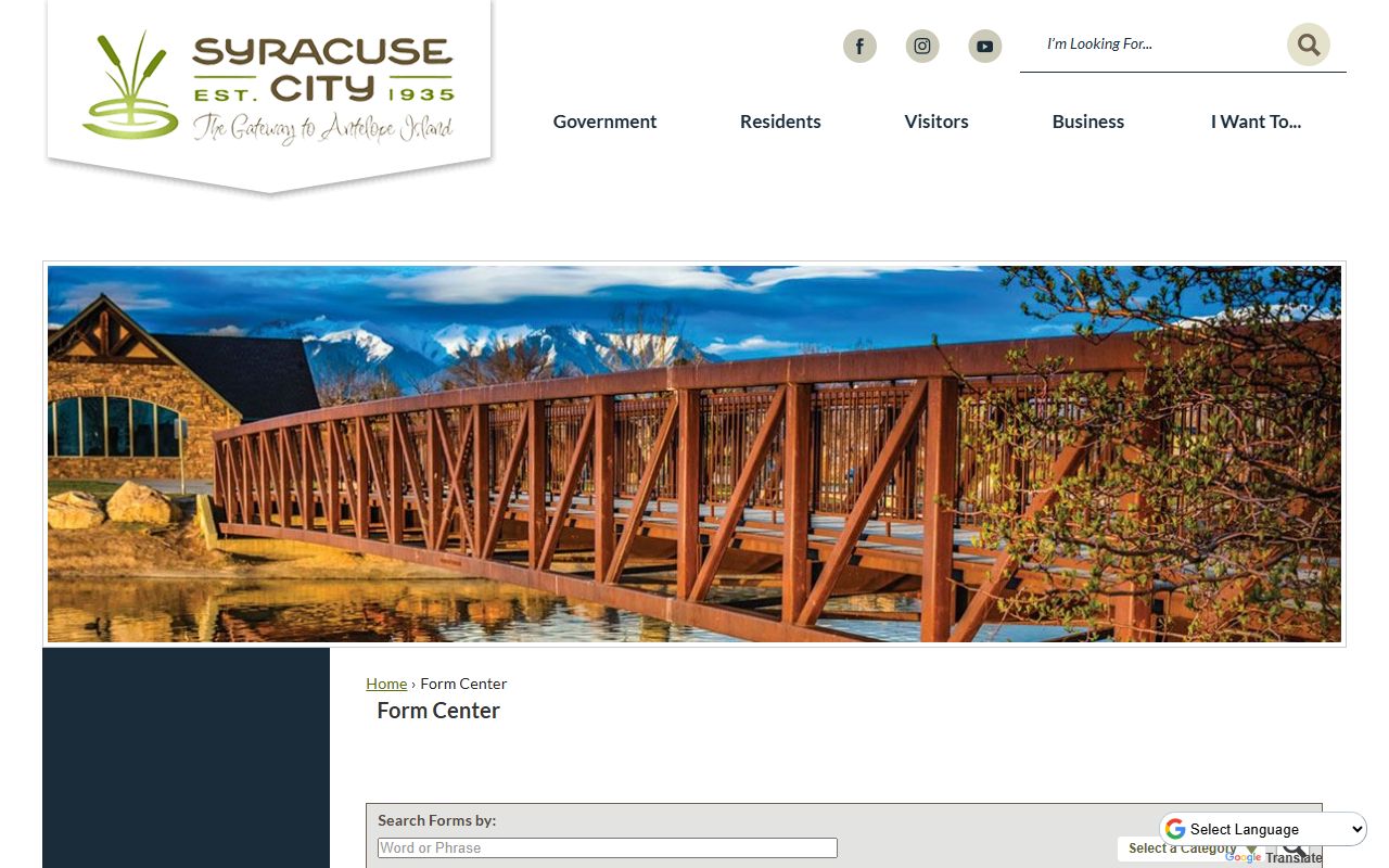 Syracuse Police Department records request form for bench warrants